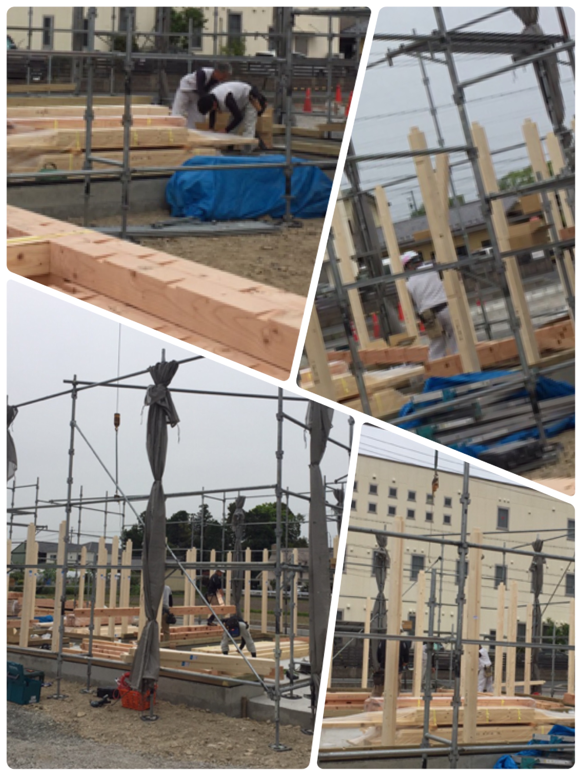 可児市で建前です