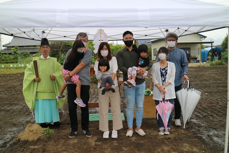 R2.5.31美濃加茂市　I様邸地鎮祭