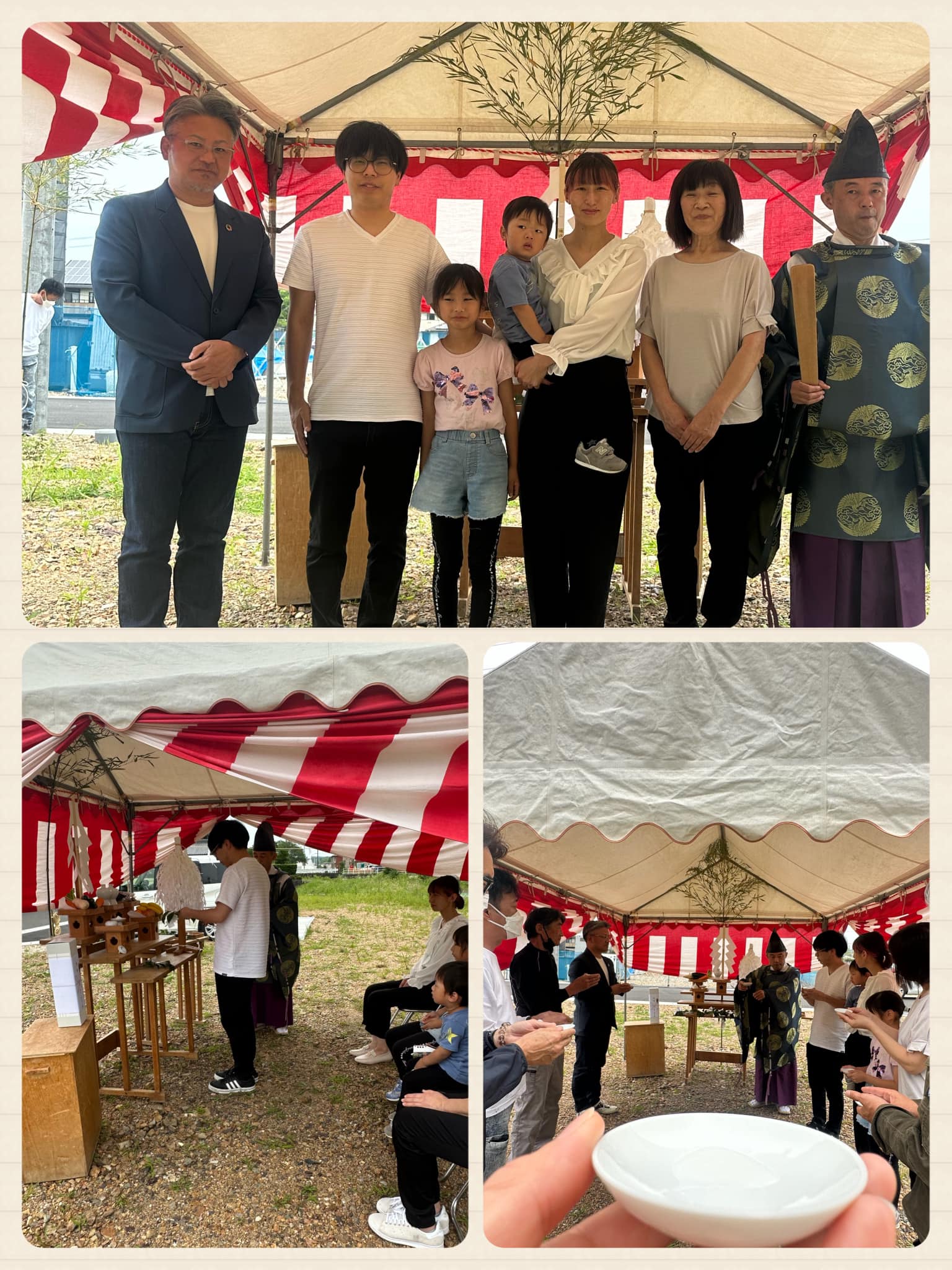 可児市K様邸地鎮祭